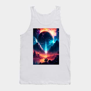 Magic in Chaos: Universe's Landscape Tank Top